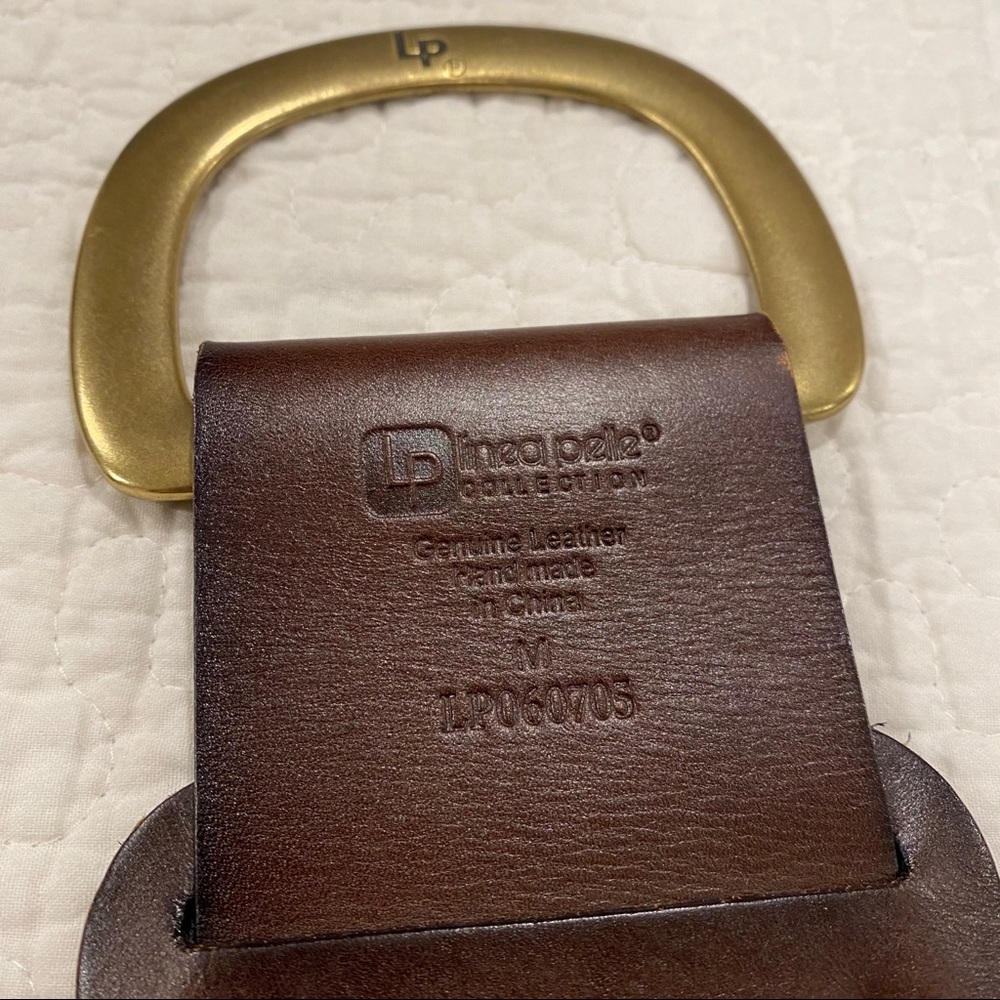 Linea Pelle x Bergdorfs Oversized Leather Belt - Picture 3 of 16